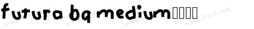 futura bq medium字体转换